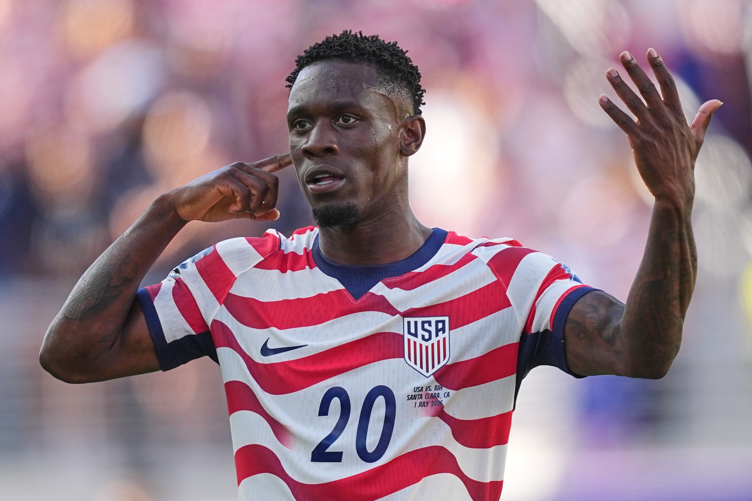 Folarin Balogun's soccer ban suspended by FIFA, allowing U.S. striker to play Belgium